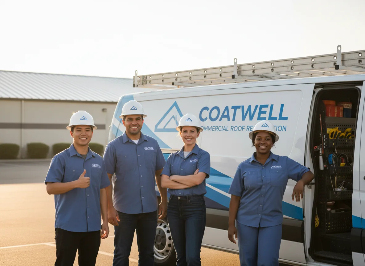 Commercial roof coating company in Merriam, KS